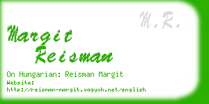 margit reisman business card